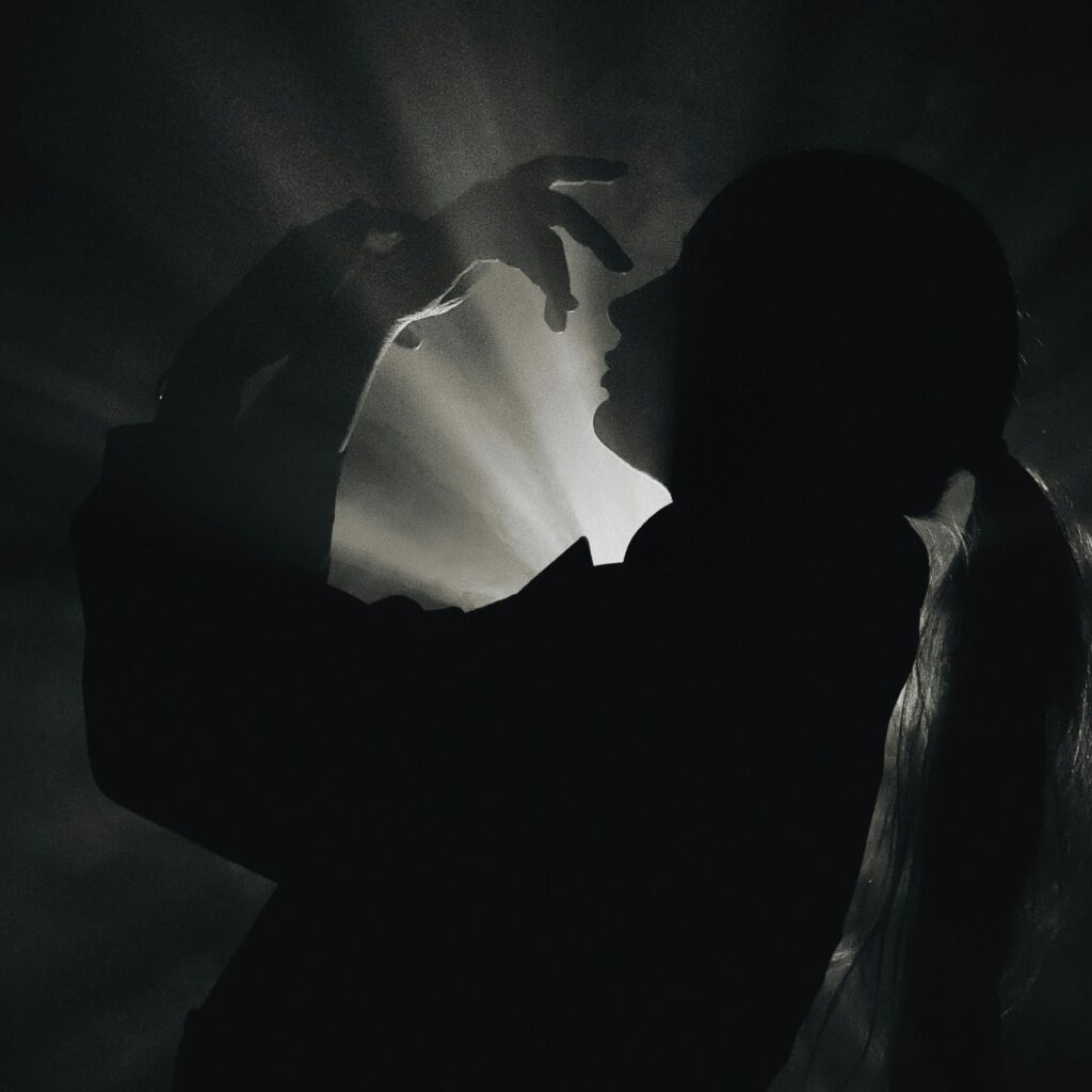 noir et blanc danse